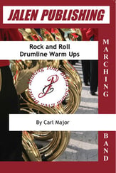Rock and Roll Drumline Warm Ups Marching Band sheet music cover
